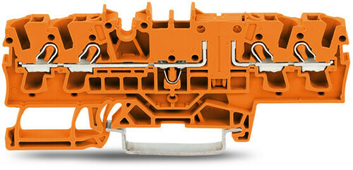 WAGO GmbH & Co. KG 4-Leiter-Durchgangsklemme 2,5mm² 2002-1802