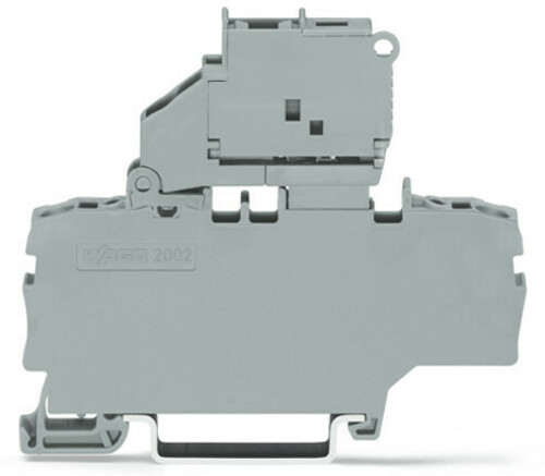 WAGO GmbH & Co. KG 2-Leiter-Sicherungsklemme Brückung,grau 2002-1911/1000-867