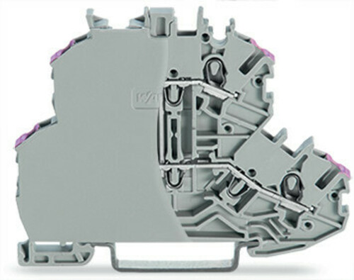WAGO GmbH & Co. KG Doppelstockklemme Abschlussplatte,grau 2002-2208/099-000 WAGO GmbH & Co. KG Doppelstockklemme Abschlussplatte,grau 2002-2208/099-000