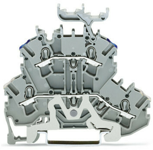 WAGO GmbH & Co. KG Doppelstockklemme 2,5 mm²,grau 2002-2248