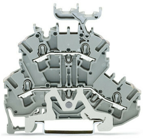 WAGO GmbH & Co. KG Doppelstockklemme 2,5 mm²,grau 2002-2258