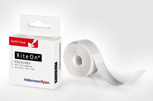 HellermannTyton Nachfüllpackung 12,7x38,1mm 200St RO201REF-1401-GN