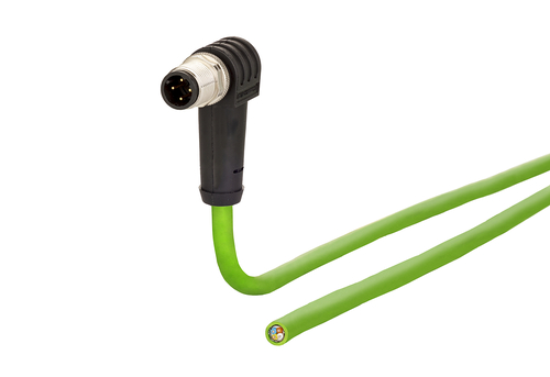 Metz Connect IndustrialEthernet Leitung D-kodiert, 1m, M12 142M1D90010