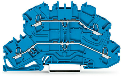 WAGO GmbH & Co. KG Doppelstockklemme blau 2002-2604