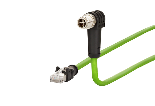 Metz Connect IndustrialEthernet Leitung X-kodiert, 5m, RJ45 142M2X5A050