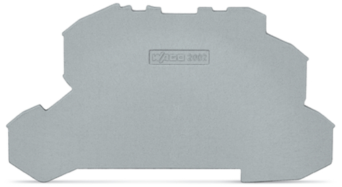 WAGO GmbH & Co. KG Abschluss-u.Zwischenplatte 1mm dick,grau 2002-2691 WAGO GmbH & Co. KG Abschluss-u.Zwischenplatte 1mm dick,grau 2002-2691