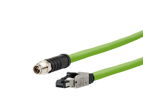 Metz Connect IndustrialEthernet Leitung X-kodiert, 15m, M12 142M6X18150