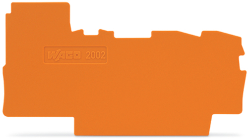 WAGO GmbH & Co. KG Abschluss-u.Zwischenplatte 0,8mm dick,orange 2002-7292