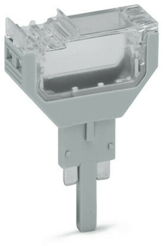 WAGO GmbH & Co. KG Leerstecker 10,4mm 2-polig,grau 2002-810
