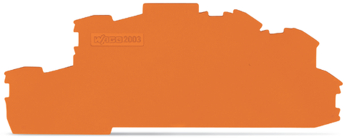 WAGO GmbH & Co. KG Abschluss-u.Zwischenplatte orange 2003-6693