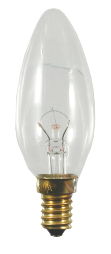 Scharnberger+Hasenbein Kerzenlampe 35x100mm E14 42V 40W klar 40862