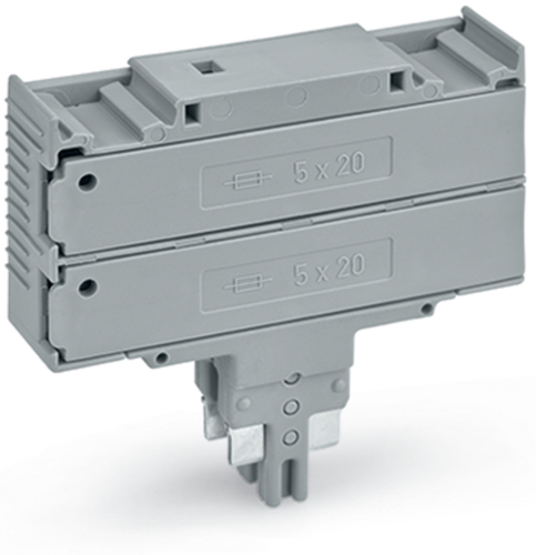 WAGO GmbH & Co. KG Doppelsicherungsstecker grau 2003-911