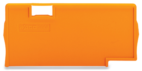 WAGO GmbH & Co. KG Trennplatte 2mm überstehend,orange 2006-1394
