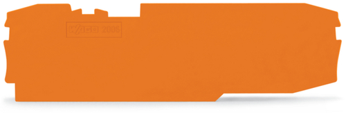 WAGO GmbH & Co. KG Abschluss-u.Zwischenplatte 1mm dick,orange 2006-8692
