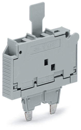 WAGO GmbH & Co. KG Sicherungsstecker Einsatz " x 1",grau 2006-931/1000-836