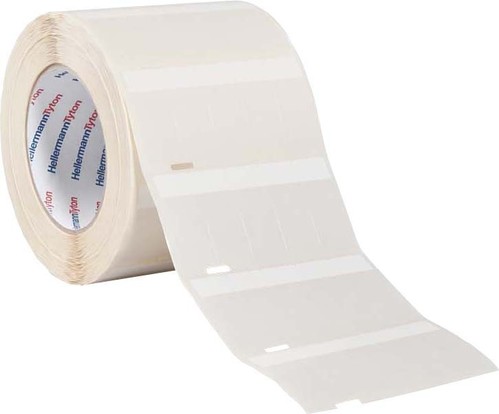 HellermannTyton Etiketten 70x35x85mm TAG91TD1-1209-WHCL HellermannTyton Etiketten 70x35x85mm TAG91TD1-1209-WHCL