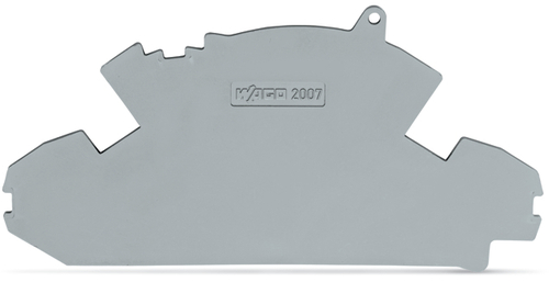 WAGO GmbH & Co. KG Abschlussplatte 1,5mm grau 2007-8893