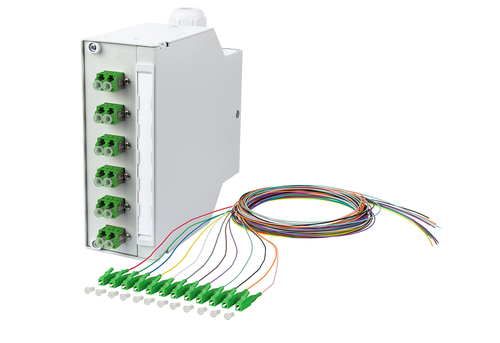 Metz Connect OpDAT REGpro Blister 6xLC-D APC OS2 15024A976060E