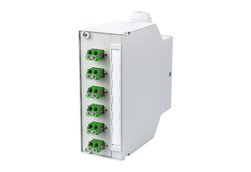 Metz Connect OpDAT REGpro splice 6xLC-D APC OS2 15024A97606-E