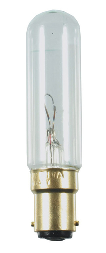 Scharnberger+Hasenbein Röhrenlampe 20x85mm Ba15d 260V 25W klar 41430