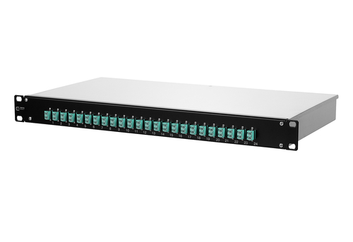 Metz Connect Patchfeld VIK 24xLC-Duplex OM3 schwarz 1502507724-B Metz Connect Patchfeld VIK 24xLC-Duplex OM3 schwarz 1502507724-B