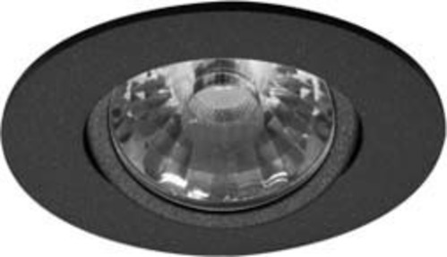 LTS Licht&Leuchten LED-Einbaustrahler 2700K, schwarz VTRXS 12.0527.60 sw