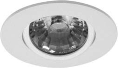 LTS Licht&Leuchten LED-Einbaustrahler 2700K, weiß VTRXS 13.0527.60 weiß