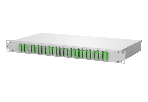 Metz Connect Patchfeld VIK 24xSC-D APC OS2 150250F224-E
