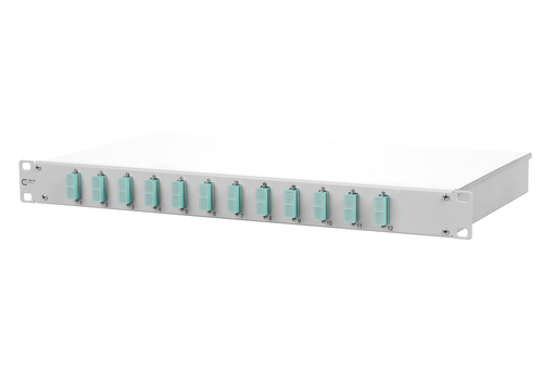 Metz Connect Patchfeld splice 12xSC-D OM3, 12er 150255BA12-F