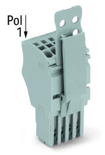 WAGO GmbH & Co. KG 1-Leiter-Federleiste CAGECLAMP,1,5mm²,gr 2020-110/145-000