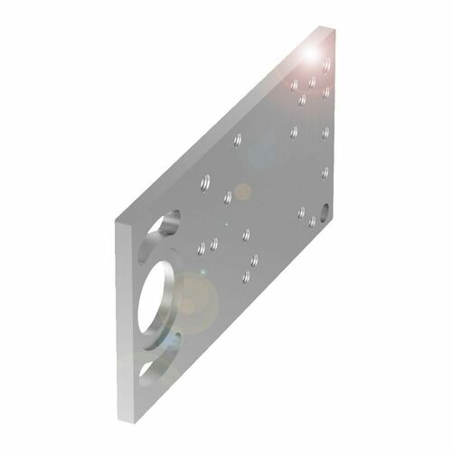 Balluff Sensor-Adapterplatte Aluminium BMS CS-M-D12-BX05-02