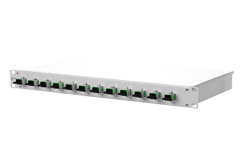 Metz Connect Patchfeld splice 12xE2000-D APC OS2 1502595F12-F
