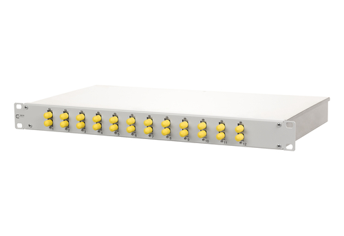 Metz Connect Patchfeld splice 12xST-D OS2 150259D112-F