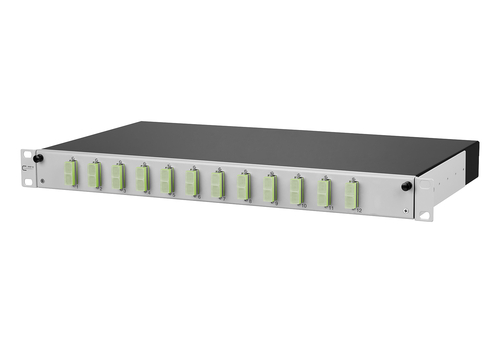 Metz Connect OpDAT slide Patchfeld VIK 12xSC-D OM5 150260BM12-F