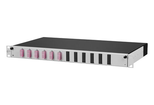 Metz Connect OpDAT slide Patchfeld 6xSC-D OM4 150267BB06-F