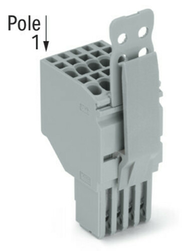 WAGO GmbH & Co. KG 2-Leiter-Federleiste CAGECLAMP,1,5mm²,gr 2020-210/145-000