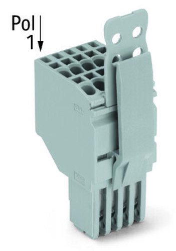 WAGO GmbH & Co. KG 2-Leiter-Federleiste CAGECLAMP,1,5mm²,gr 2020-214/145-000