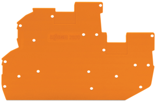 WAGO GmbH & Co. KG Abschluss- +Zwischenplatte 1mm dick orange 2020-2292 WAGO GmbH & Co. KG Abschluss- +Zwischenplatte 1mm dick orange 2020-2292