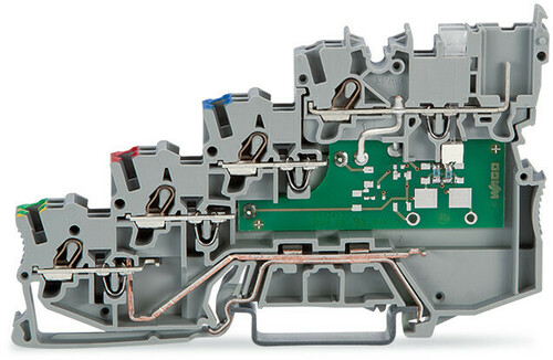 WAGO GmbH & Co. KG 4-Leiter-Initiatorenklemme LED gelb 2020-5417/1102-950
