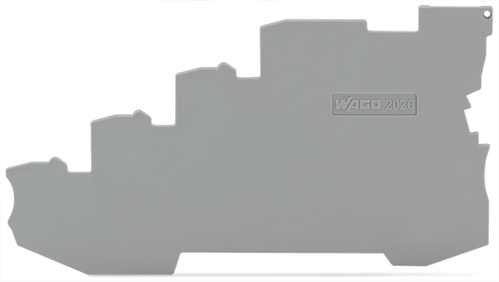 WAGO GmbH & Co. KG Abschluss-u.Zwischenplatte grau 2020-5491 WAGO GmbH & Co. KG Abschluss-u.Zwischenplatte grau 2020-5491