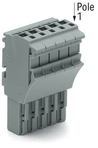 WAGO GmbH & Co. KG 1-Leiter-Federleiste CAGECLAMP,4mm²,or 2022-110/000-012