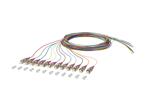 Metz Connect OpDAT Pigtail E2000-PC OM 4, 12 Farben 150N1MO0020E