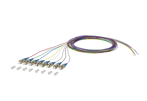 Metz Connect OpDAT Pigtail ST-UPC OS2 8 Farben 150Q1AO0020E8