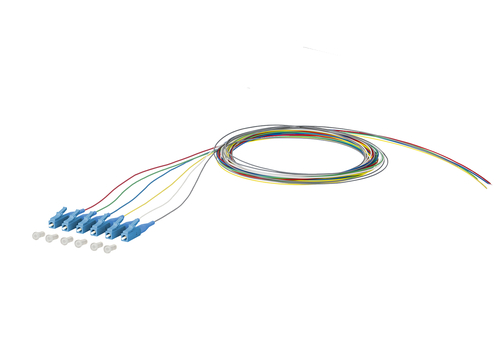 Metz Connect OpDAT Pigtail LC-UPC OS2 6 Farben 150Q1JO0020E6