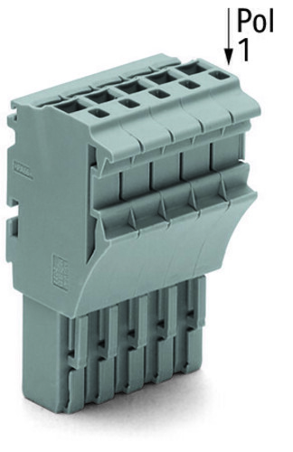 WAGO GmbH & Co. KG 1-Leiter-Federleiste CAGECLAMP,4mm²,or 2022-114/000-012