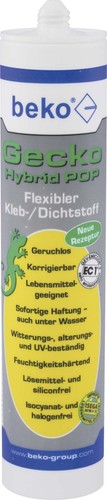 Beko Gecko Kleb-/Dichtstoff 310ml HybridP. schw. 2453102