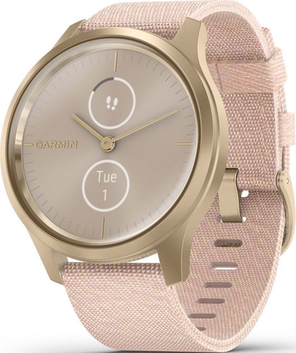 Garmin Smartwatch Weissgold/Rosa VIVOMOVE STYwsgo/ros