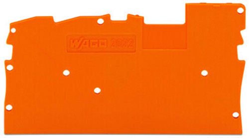 WAGO GmbH & Co. KG Abschluss-u.Zwischenplatte 1mm dick,orange 2022-1392 WAGO GmbH & Co. KG Abschluss-u.Zwischenplatte 1mm dick,orange 2022-1392