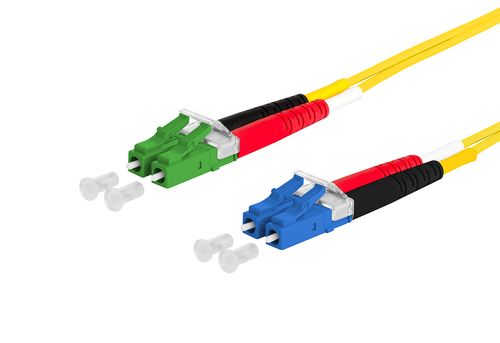 Metz Connect Patchkabel LC-D APC OS2, 5,0m 151P1JOJA50E Metz Connect Patchkabel LC-D APC OS2, 5,0m 151P1JOJA50E
