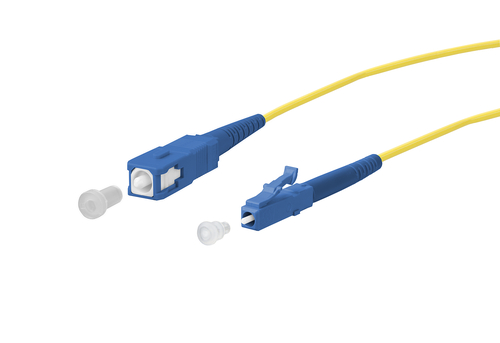 Metz Connect Patchkabel SC-S/LC-S OS2, 2,0m 151P3EOJO20E